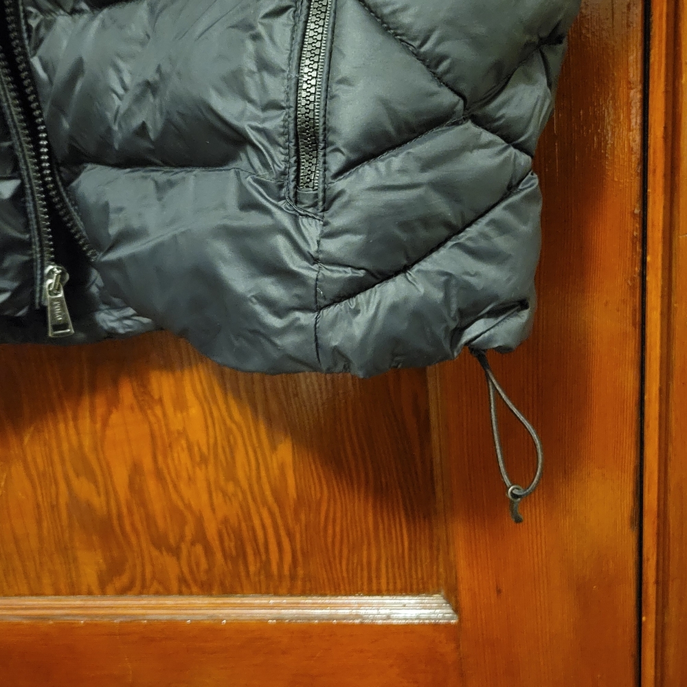 Ralph Lauren Black Puffer Vest with Blue and Yellow Accents - Picture 6 of 11